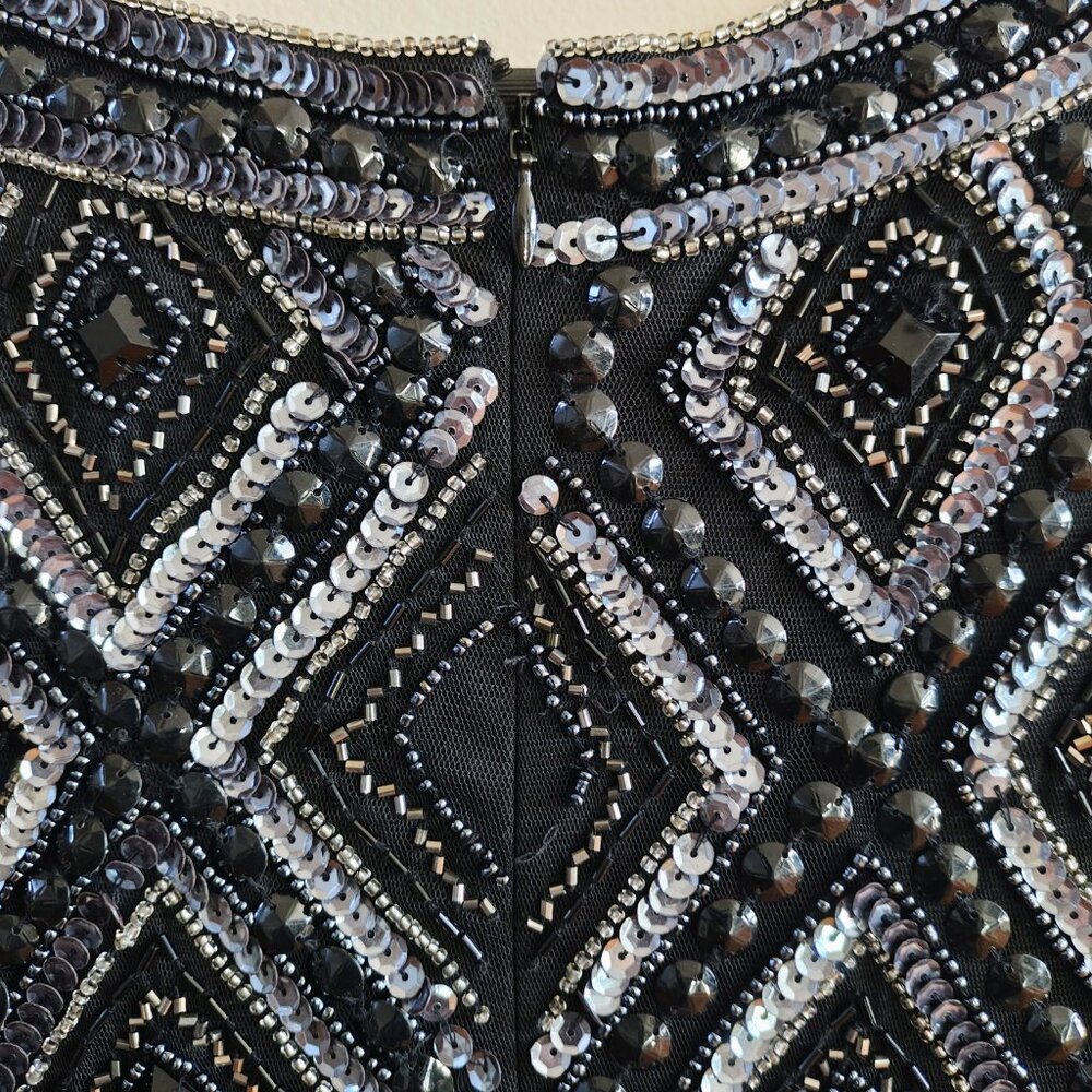 ADRIANNA PAPELL Sequin Cocktail Dress - Picture 5 of 13